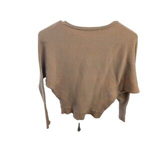 T Tehari Women's Knit Sweater XS Tan